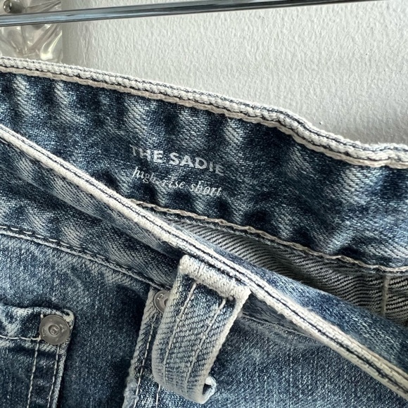 AGOLDE THE SADIE HIGH-RISE SHORT - Picture 12 of 13